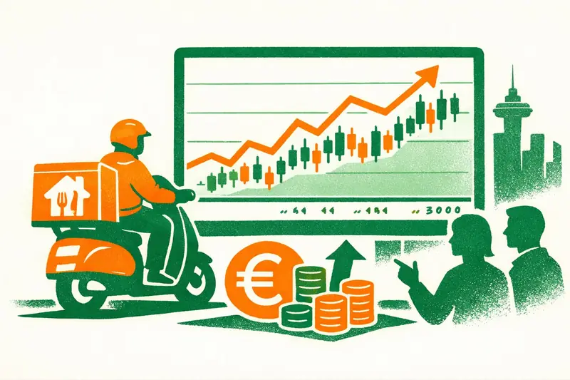 Actuele aandeleninformatie van Just Eat Takeaway op Euronext Amsterdam