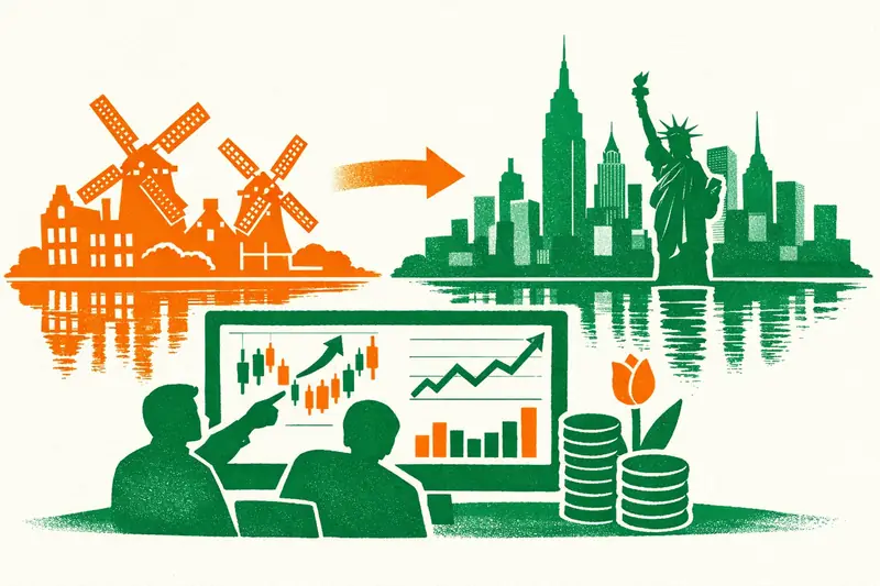 Nederlandse aandelen op NYSE en IEX: actuele koersen en informatie