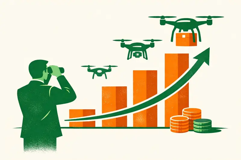 Beleggen in drones: kansen en strategieën voor 2025