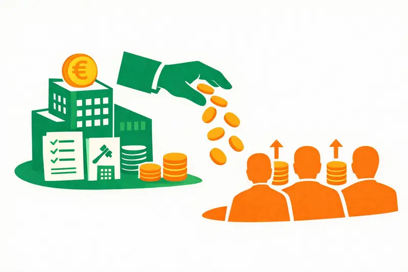 Hoe werkt dividend uitgekeerd volgens Nederlands recht?