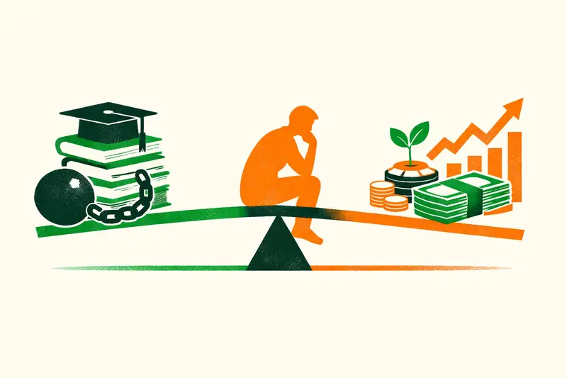 Studieschuld aflossen of beleggen: wat is financieel slimmer?
