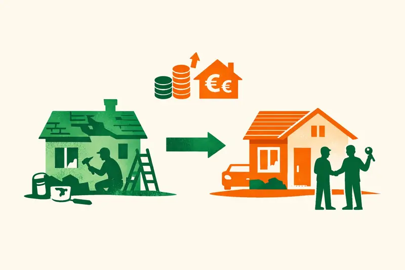 Wat is flippen vastgoed en hoe werkt het winstgevend?