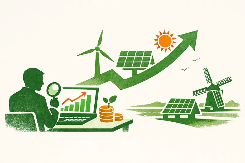 Aandelen duurzame energie: investeren in groene energiebedrijven