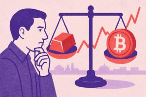 investeren in goud of bitcoin