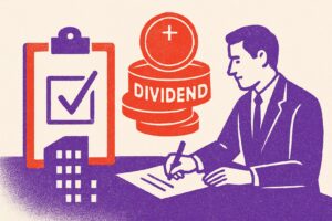 interim dividend uitkering