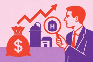 witte waterstof aandelen